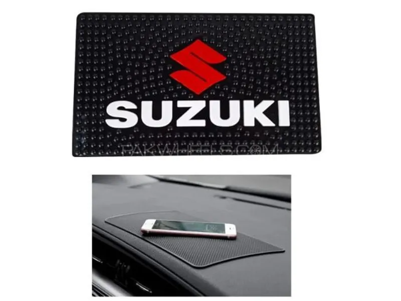 Silicone Non Slip Matt For Suzuki Logo Image-1
