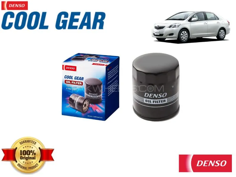 Toyota Belta 2005-2012 Denso Oil Filter - Genuine Cool Gear Image-1