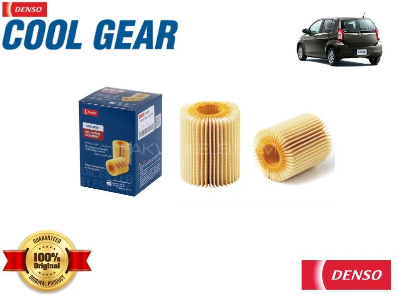 Toyota Passo 2010-2016 Denso Oil Filter - Genuine Cool Gear Image-1