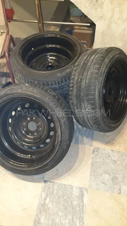 deep dish 8.5jj custom rims with tyres Image-1