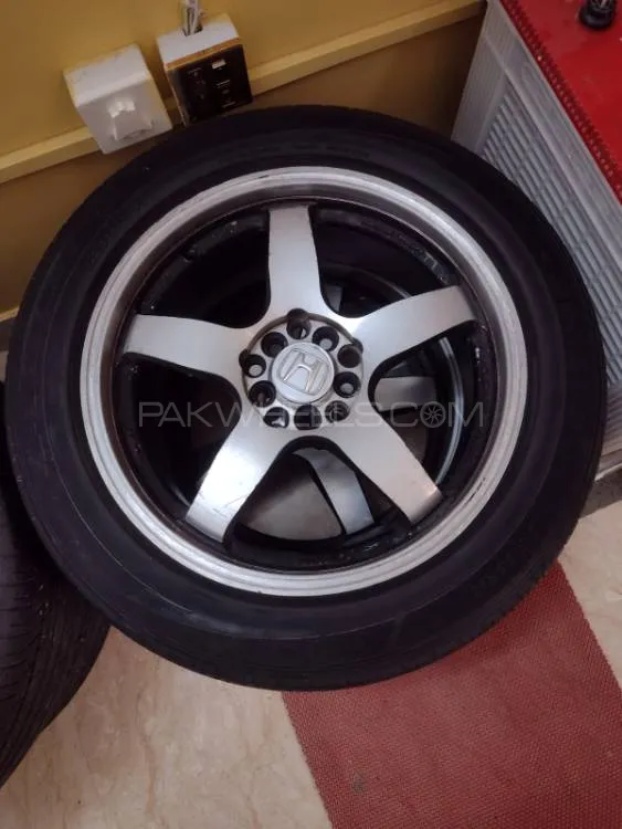 Alloy Rims Alloy Wheels 17 Inch with Tyres Image-1