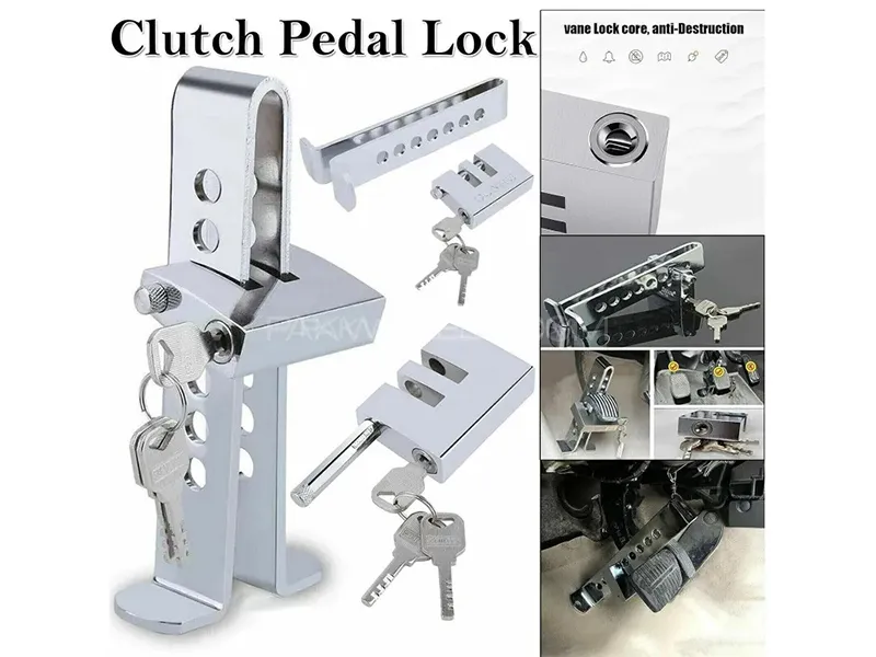 Universal Car Stainless Steel Pedal Lock