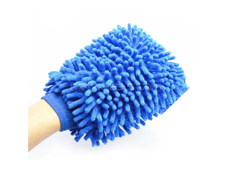 Ke Pioneer Microfiber Noodle Wash Mitt Gloves - Multi Colour Image-1