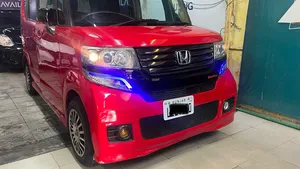 Honda N Box 2Tone Color Style G Turbo Package 2014 for Sale