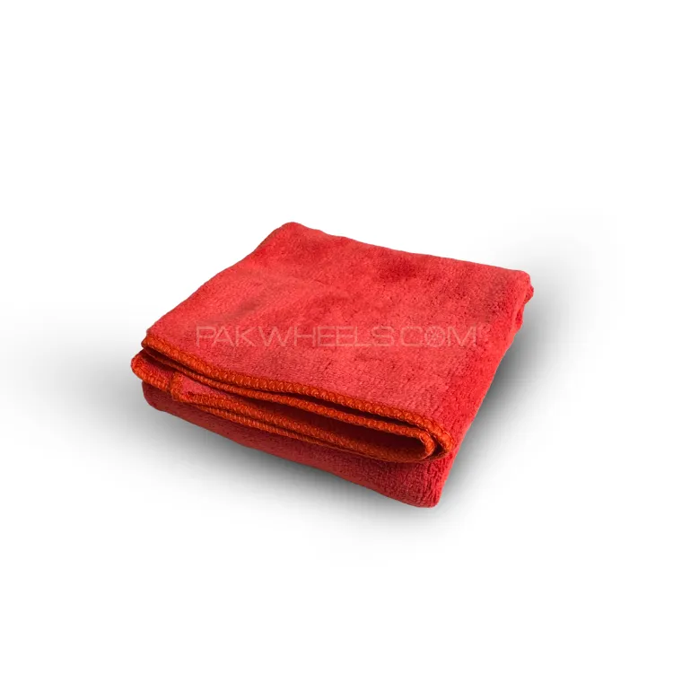 Samco Microfiber Towel Red – 40x40cm 400GSM Image-1