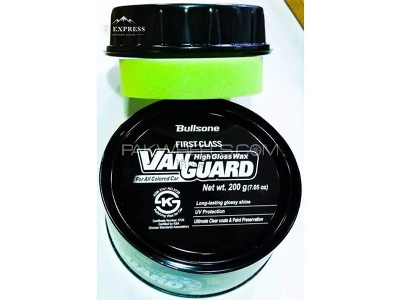 Bullsone Van Guard High Gloss Wax - 200gm Hi shine polish top quality Image-1