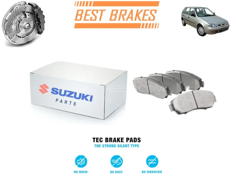 Suzuki Cultus 2000-2017 TEC Brake Pads - High Quality Brake Parts