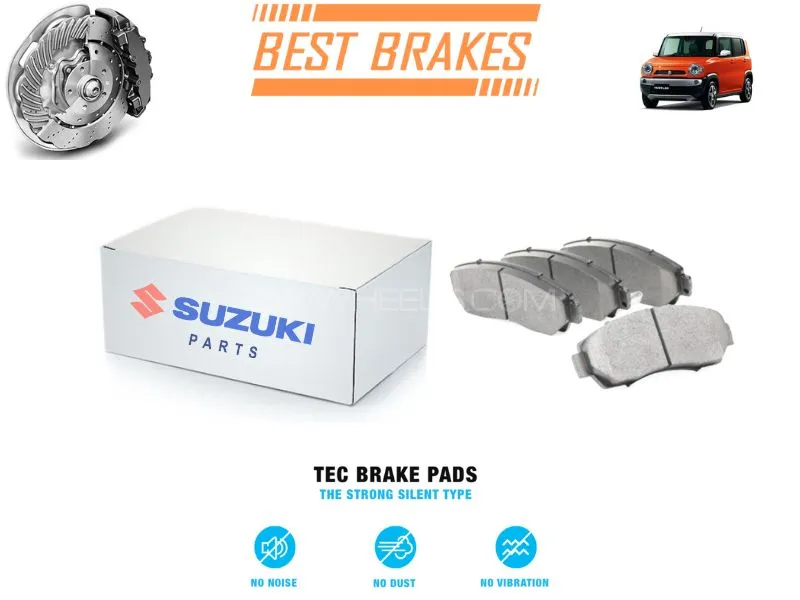 Suzuki Hustler 2014-2020 TEC Brake Pads - High Quality Brake Parts Image-1