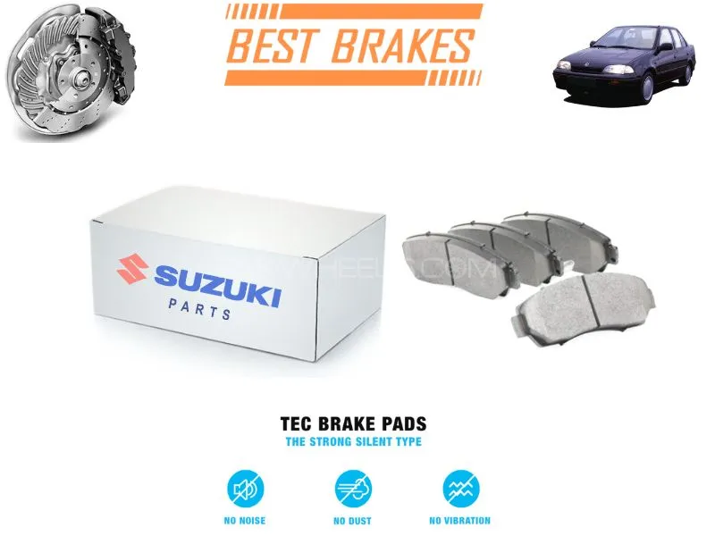 Suzuki MargallaTEC Brake Pads - High Quality Brake Parts Image-1