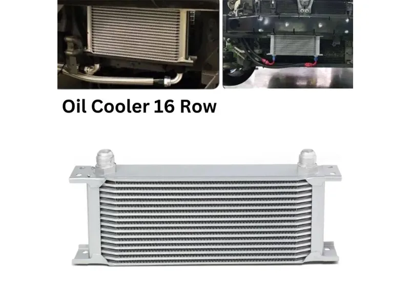 Aluminium Engine Transmission AN10 Oil Cooler 16 Row Image-1