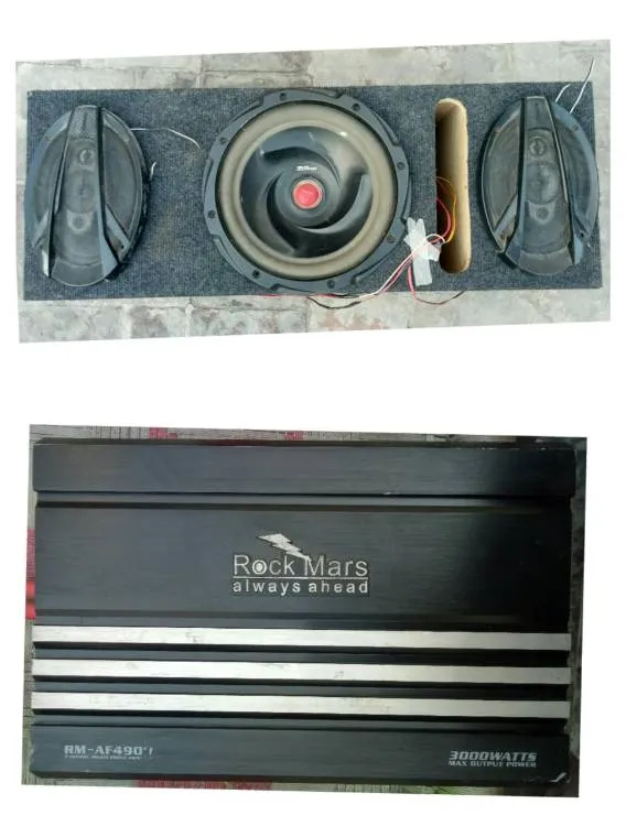 Rock Mars Amplifier RM-AF4900+Base Tube Image-1