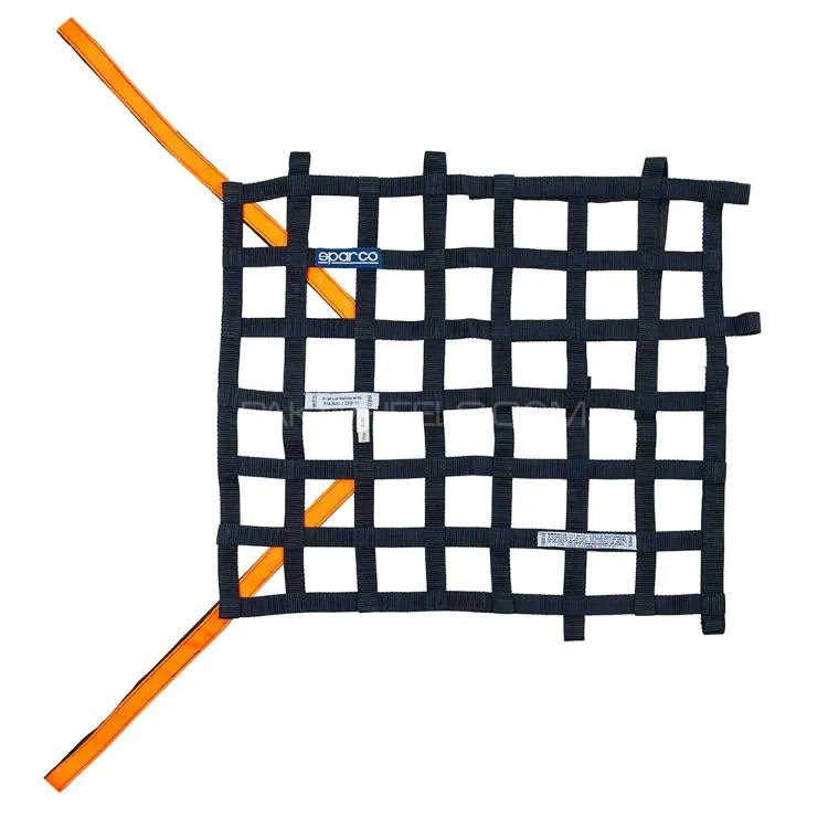 Car Window Safety Net Cover - Black Image-1