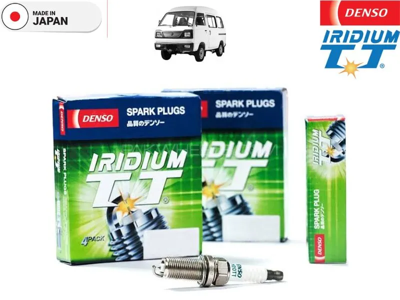 Suzuki Bolan Denso Iridium Twin Tip Spark Plugs 3 Pcs - Better Fuel Economy Image-1