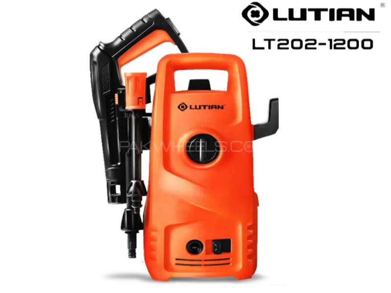 LUTIAN - LT202-1200 - High Car Pressure Washer 100 Bar 1200 Watts Self Priming  Image-1