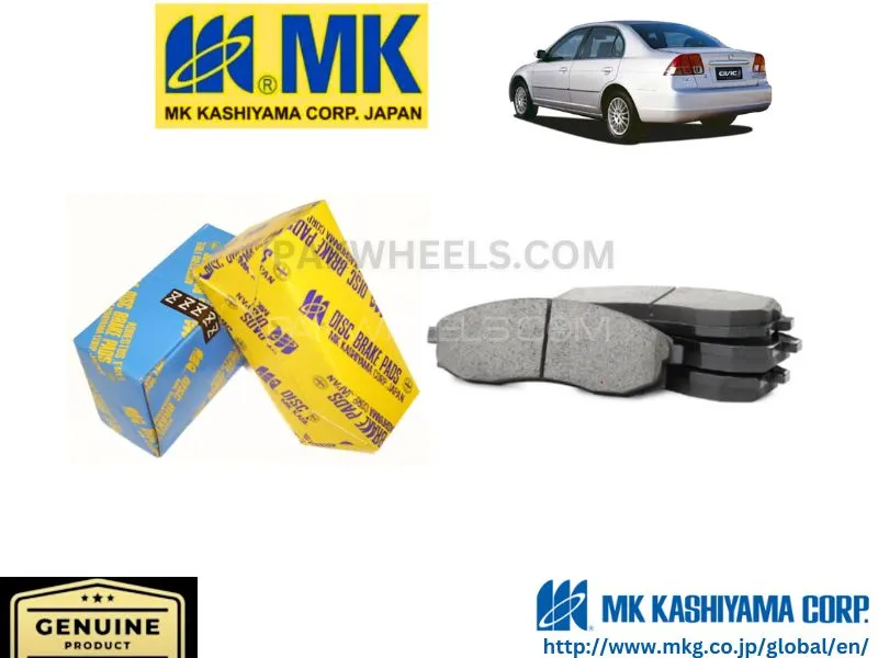 Honda Civic 2001-2006 MK JAPAN Front Brake Pads Image-1