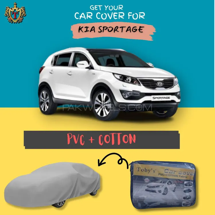 TOBYS - Car Top Covers for SPORTAGE ( PVC & COTTON QUALITY ) Image-1
