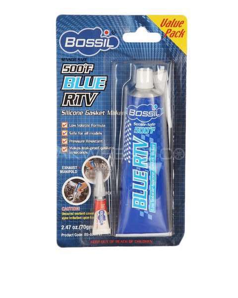 BOSSIL Blue RTV Silicone Gasket Maker - 1 Piece Image-1