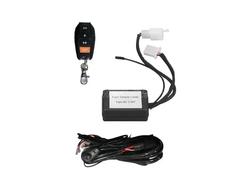 Flasher Switch Kit Relay Harness Wire On-Off Switch Cable Remote Control Wiring For Work Light 1 Pc Image-1