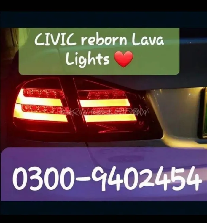 LAVA/BMW style SMOKED lights Honda CIVIC Reborn & Hybrid LAVA/BMW style SMOKED lights Honda CIVIC Reborn & Hybrid Image-5