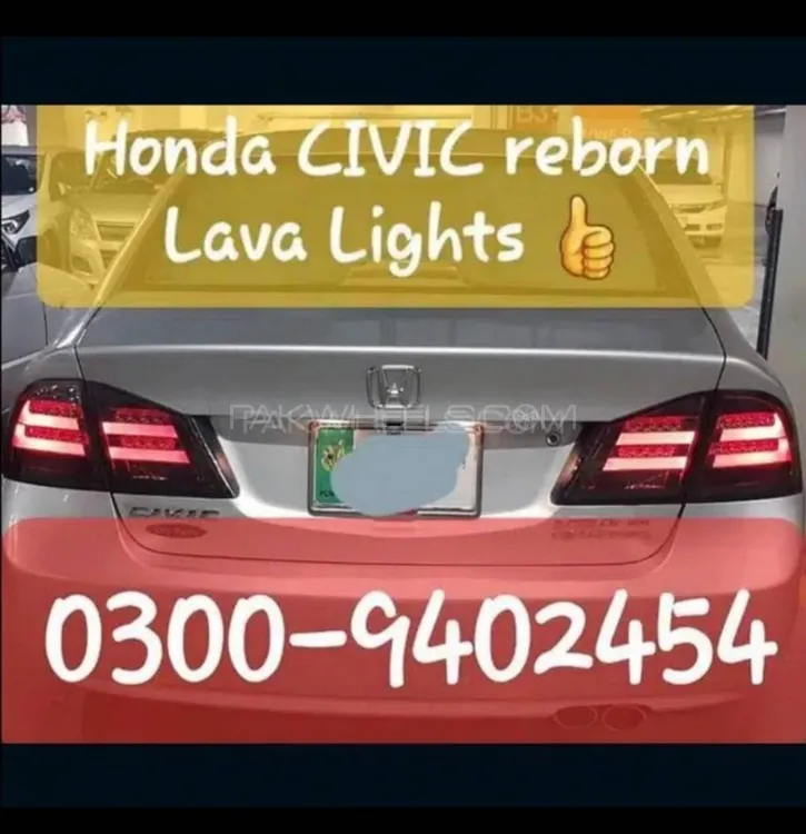 LAVA/BMW style SMOKED lights Honda CIVIC Reborn & Hybrid LAVA/BMW style SMOKED lights Honda CIVIC Reborn & Hybrid Image-4