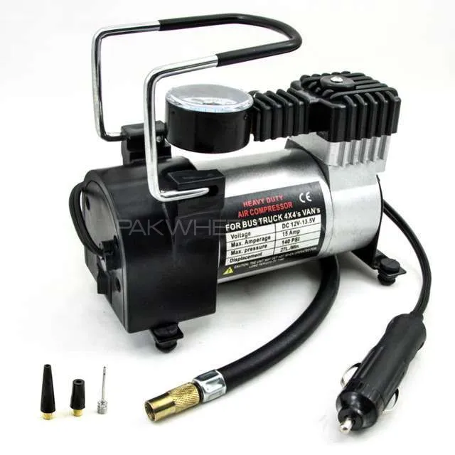 Heavy Duty Car Piston Metal Air Compressor 100psi Image-1