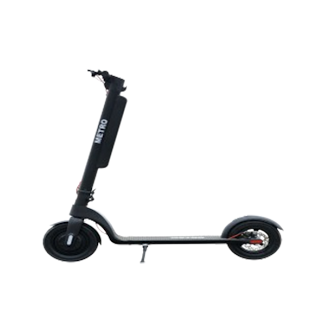 Metro X8 Foldable Electric Scooter Side View
