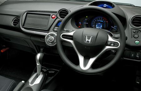 Interior of Honda Insight