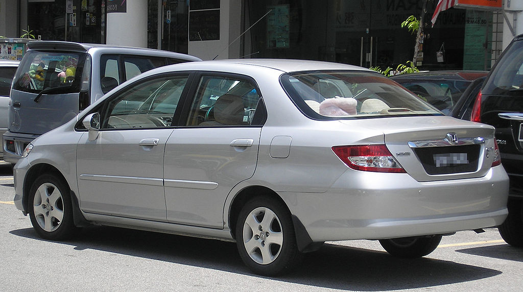 Honda City 4th Generation Exterior Rear Side View