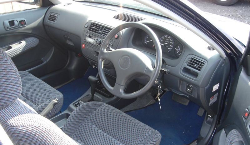 Honda Civic EK Interior Interior Cabin