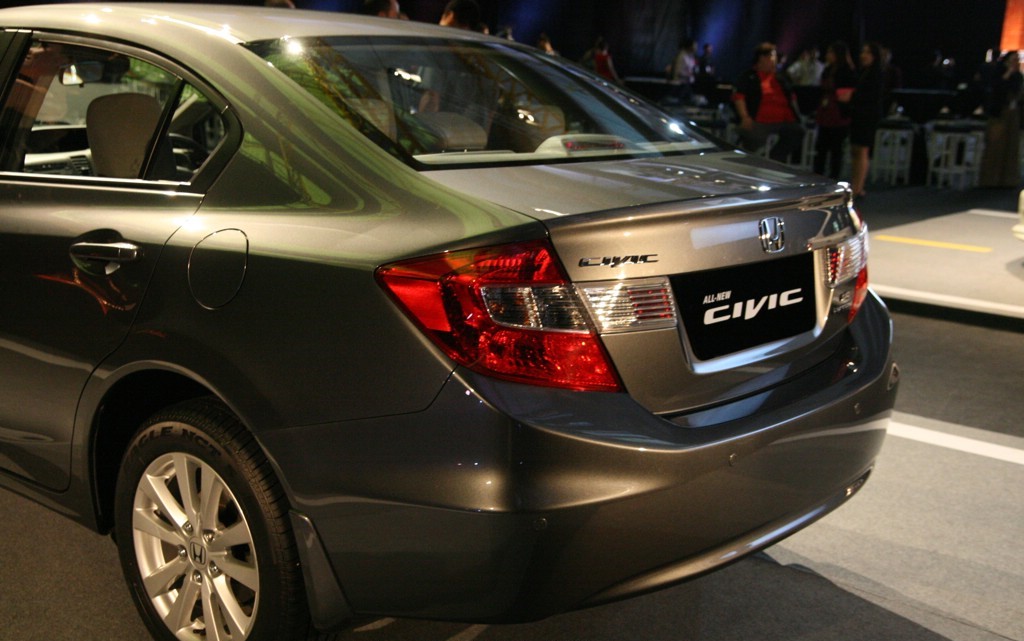 Honda Civic Exterior Rear View