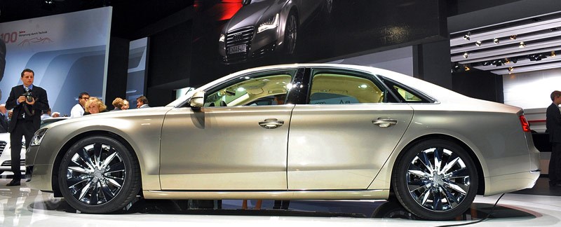 Audi A8 Exterior Side View