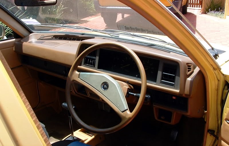 Daihatsu Charade 1st Generation Interior Dashboard