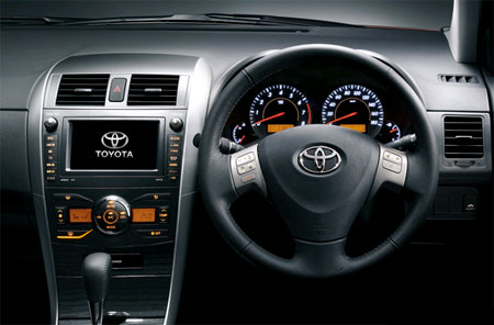 Toyota Corolla Fielder Interior Dashboard