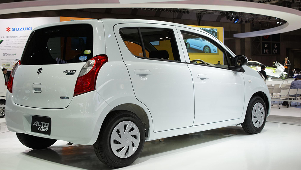 Suzuki Alto 7th Generation Exterior Rear Side View