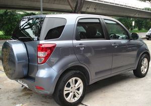 Toyota Rush Exterior Rear Side View Toyota Rush Exterior Rear Side View