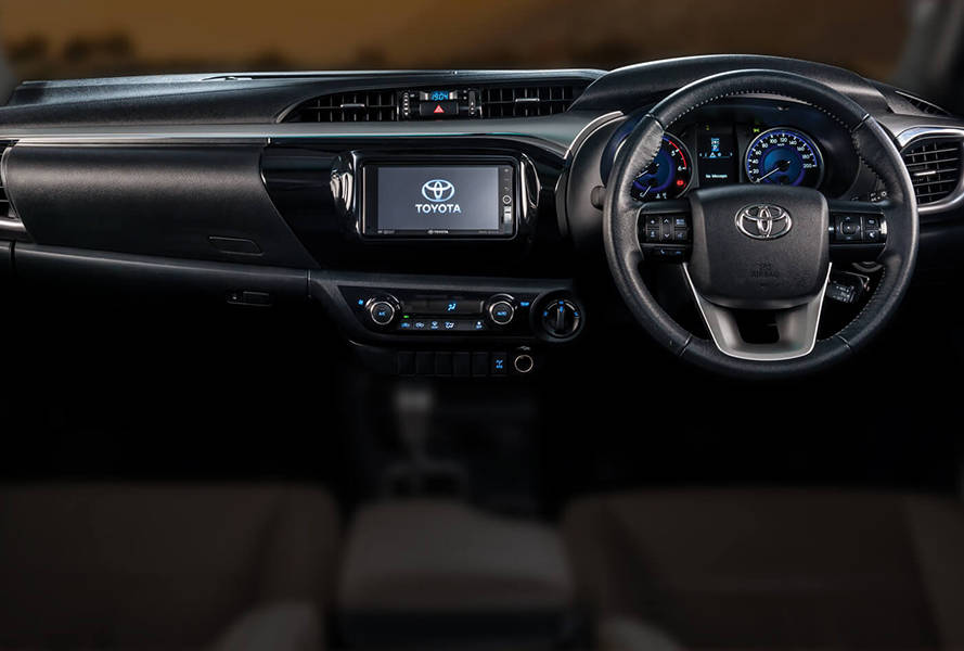 Toyota Hilux 8th Generation (PKDM) Interior Dashboard