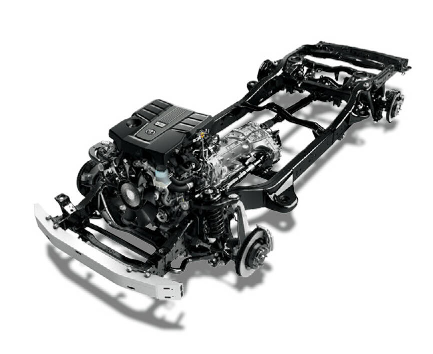 ٹویوٹا لینڈ کروزر 2023 Exterior Engine & Chassis