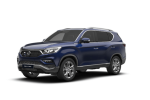 Ssangyong rexton front right angled