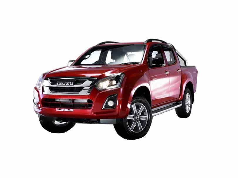 Isuzu D-Max  Front Right Angled