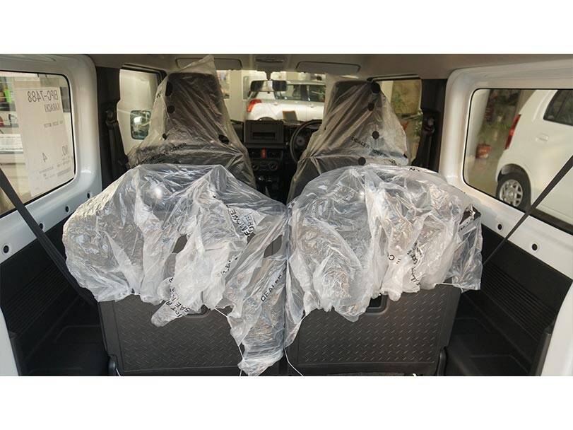Suzuki Jimny Interior Rear Seats Up