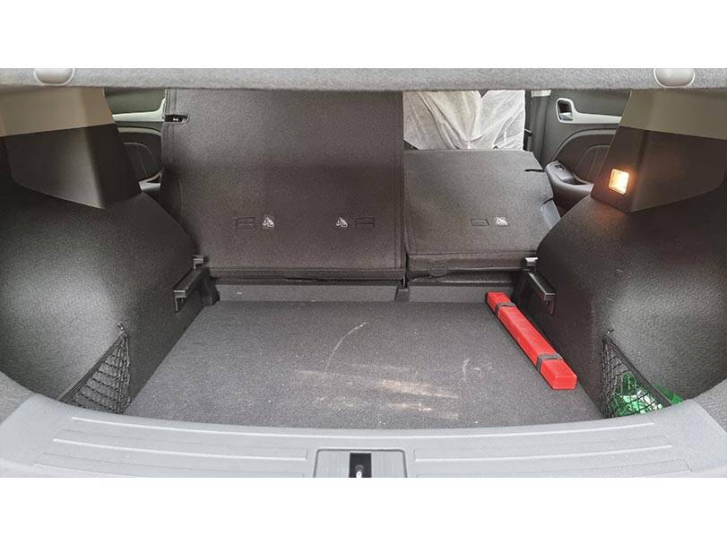 MG ZS 2023 Interior Boot Space and 60:40 Seat Split