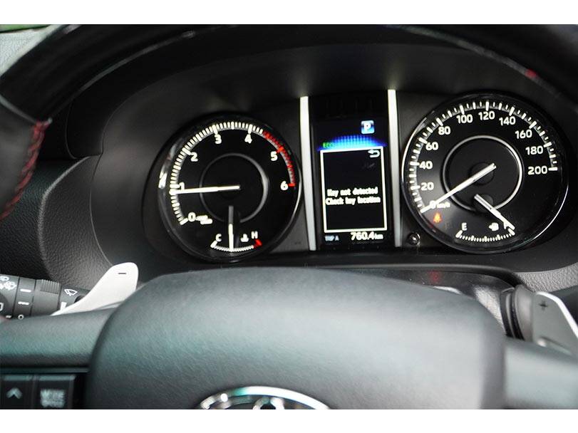 Toyota Fortuner Interior Speed o Meter