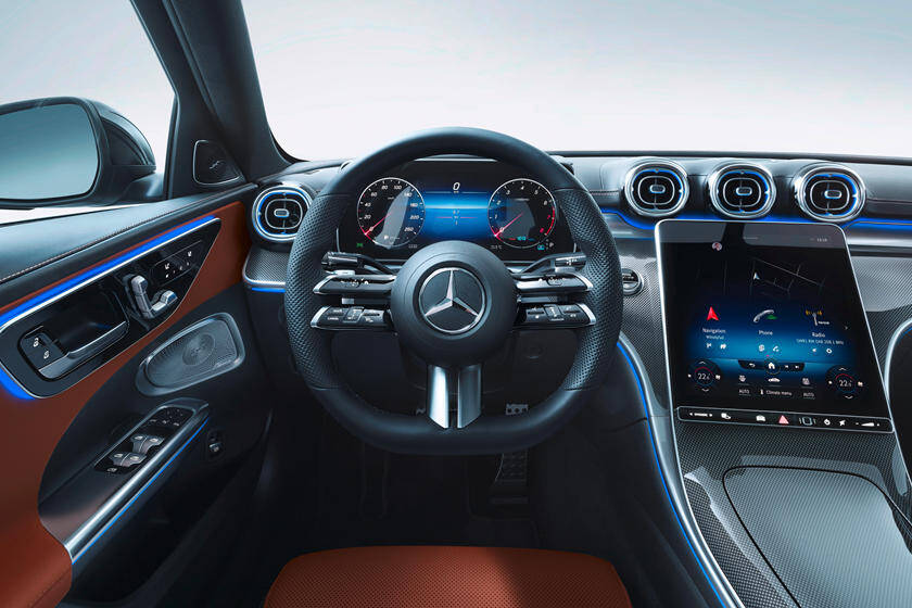 Mercedes Benz C Class Interior Steering wheel