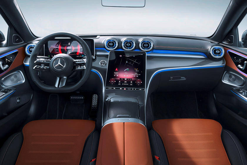 Mercedes Benz C Class Interior Cockpit view