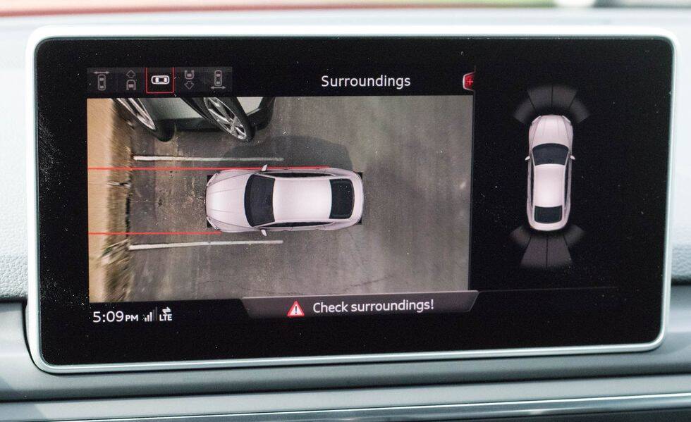 Audi S5 Interior Display infotainment