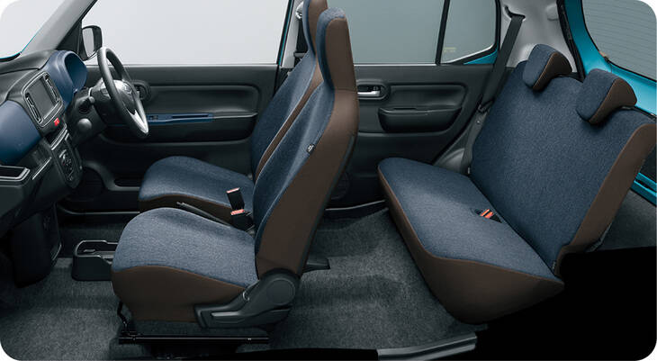 Suzuki Alto Interior Seats