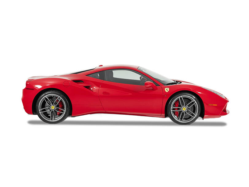 Ferrari 488 Exterior Side View