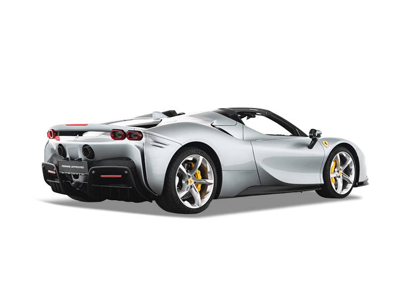 Ferrari SF90 Exterior Side Rear View