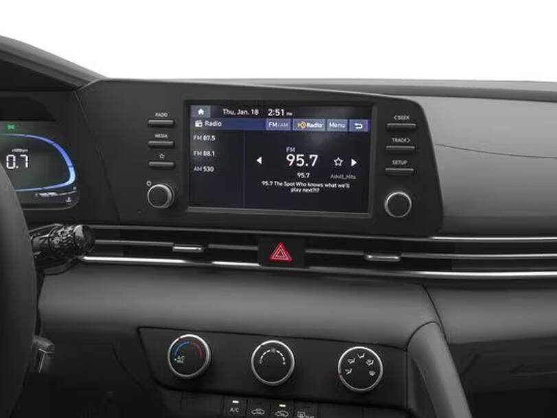 Hyundai Elantra 2025 Exterior Infotainment System
