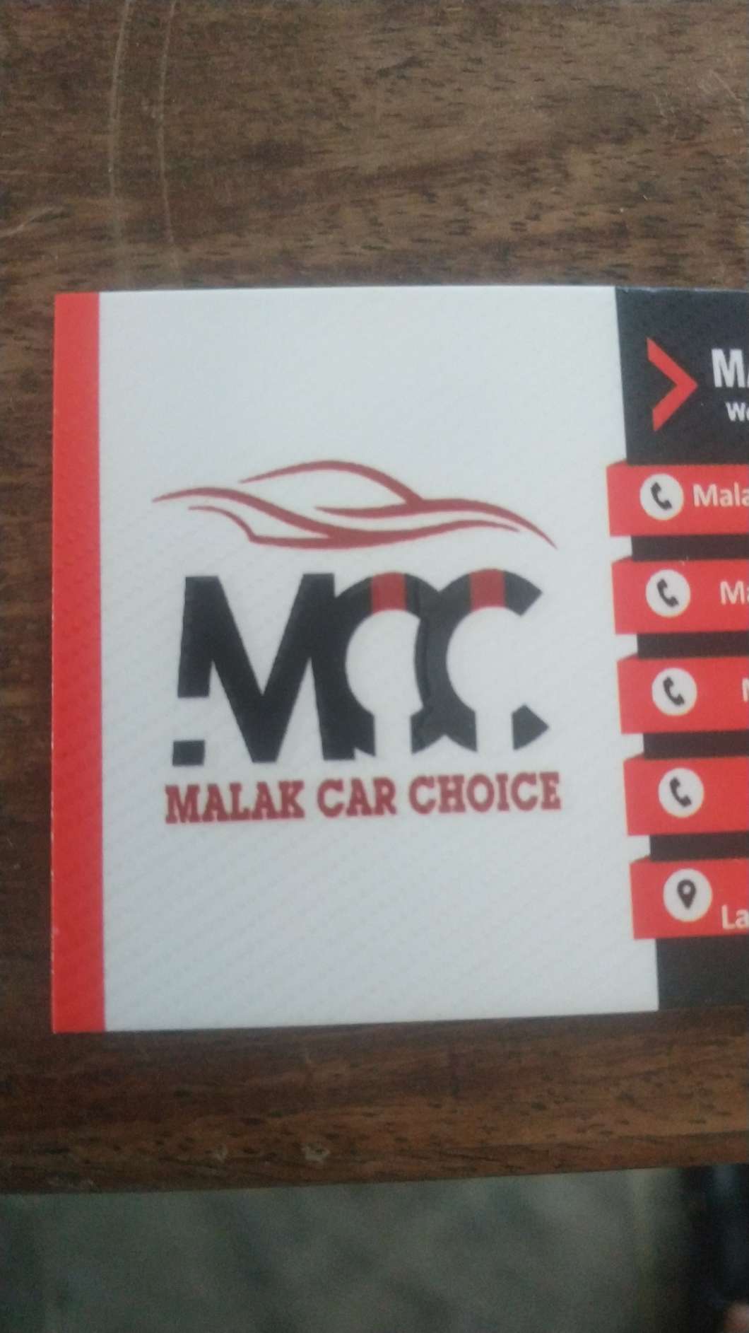 Malak car choice